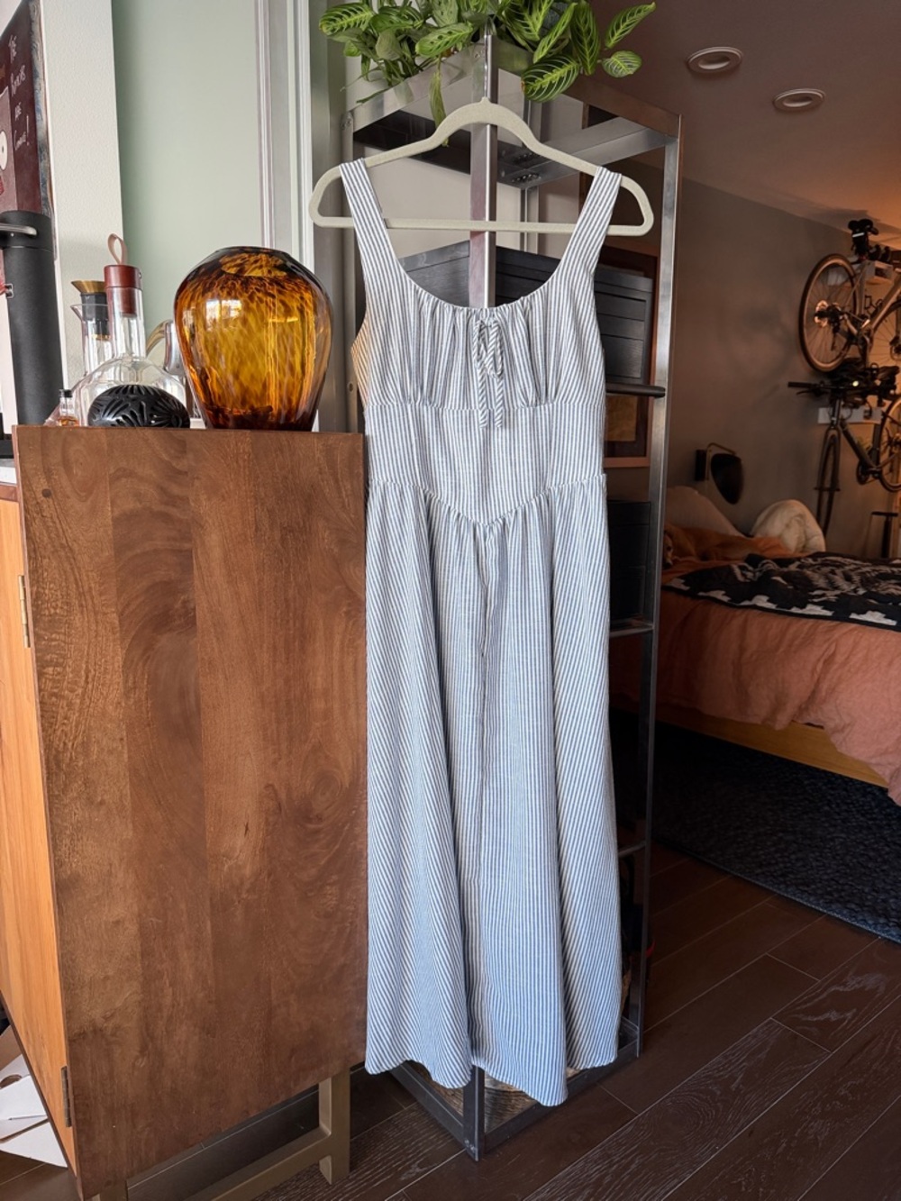 Striped Maxi Dress
